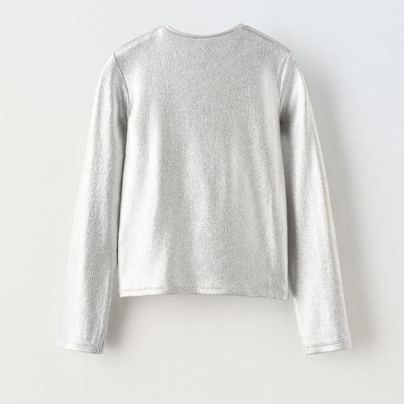 ✨SALE ✨ ZARA FOIL RIB TOP
✨SALE ✨ - Picture 4 of 7